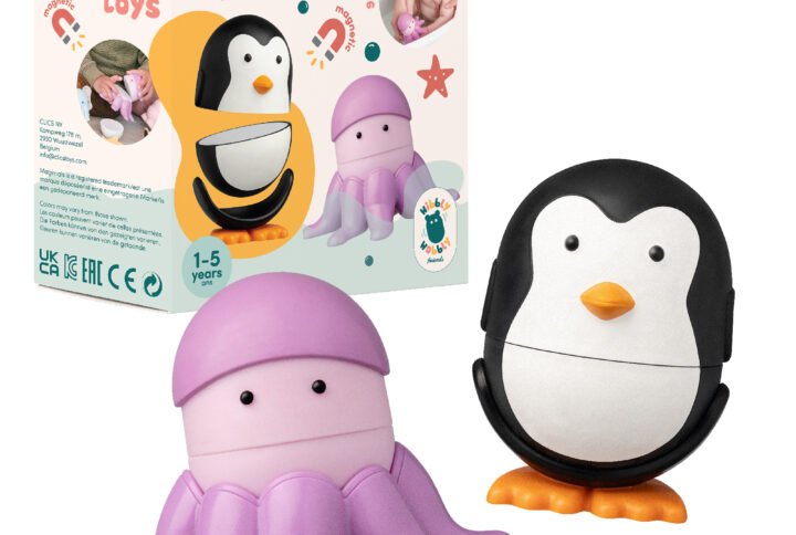 „Magimals“ – 6 minkšti magnetiniai jūros gyvūnai, skirti kūdikiams nuo 12 mėnesių, kurie suteikia džiaugsmo žaidžiant ir gali būti naudojami vonioje.